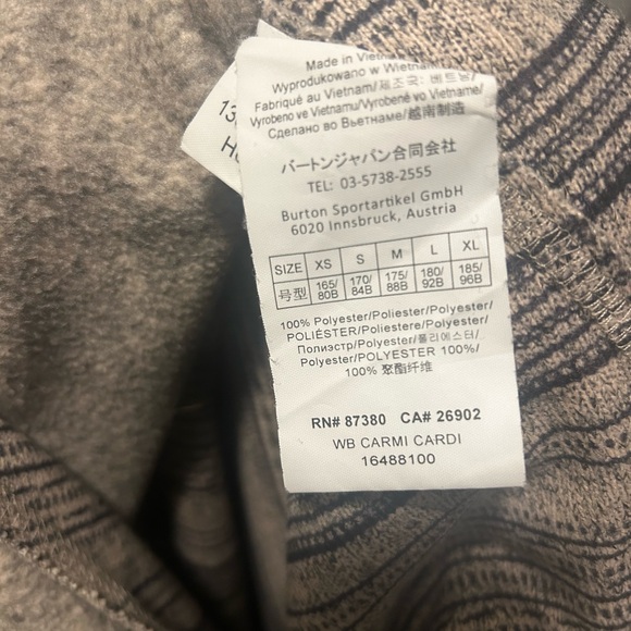 Burton Shawl Coat - Women’s L - Picture 5 of 5